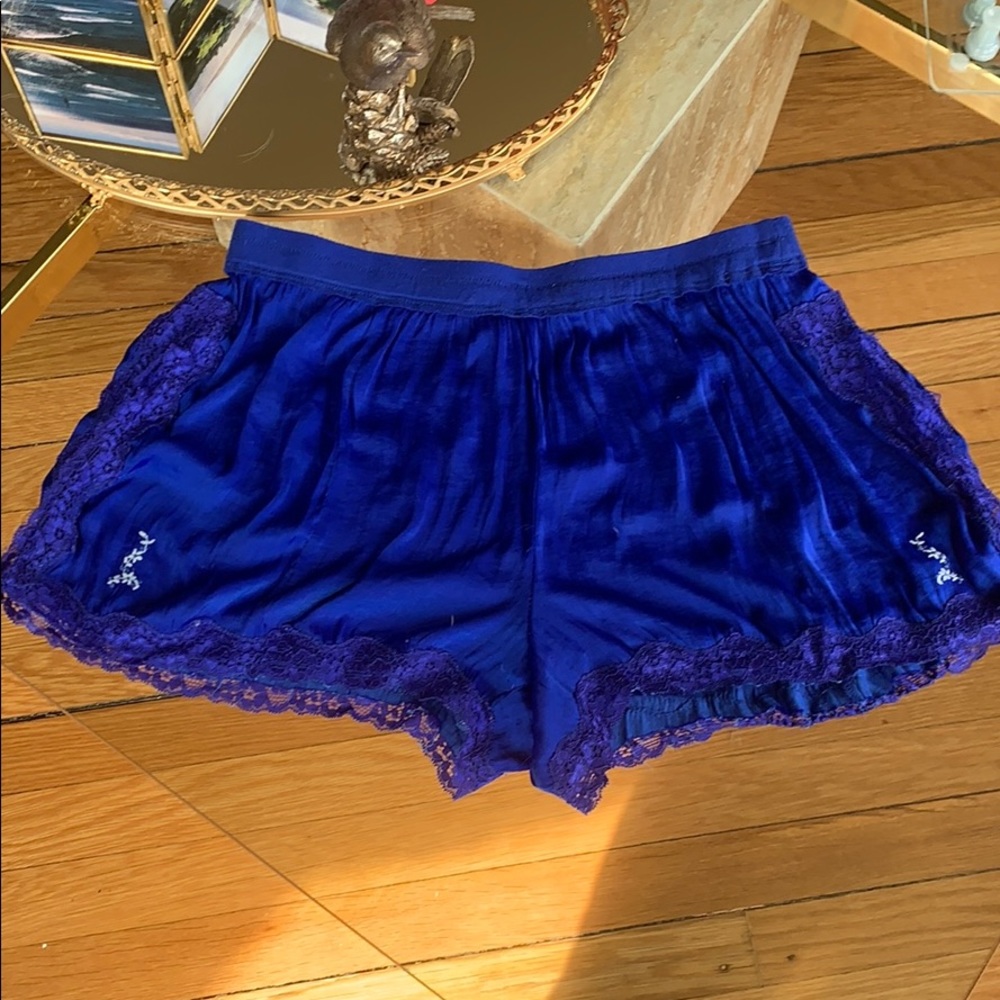 Free People silky sleep shorts